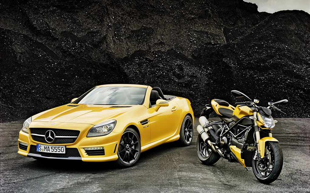 Other Vehicles: 2012 Mercedes Benz SLK 55 AMG Ducati Streetfighter ...