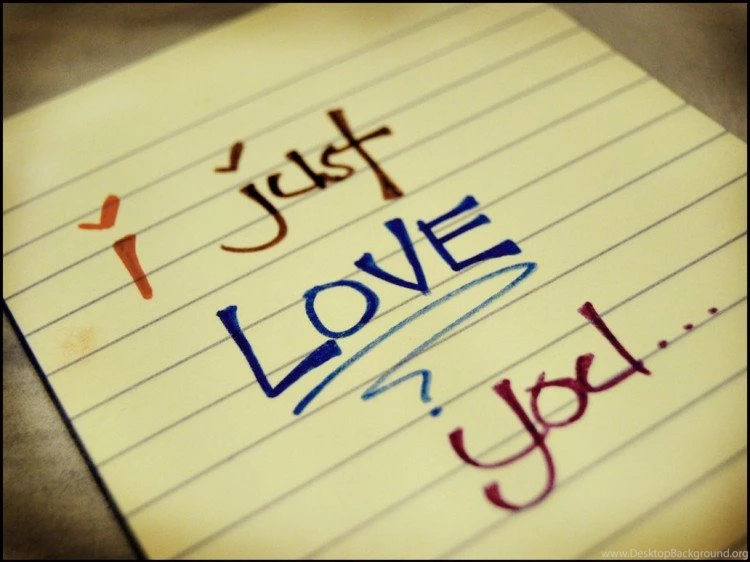 I just love you writing hd wallpapers