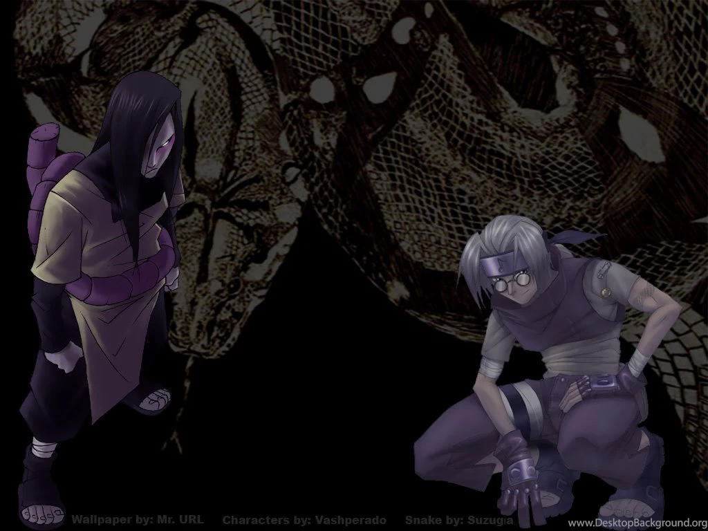 Orochimaru And Kabuto By Mrurl42 On DeviantArt