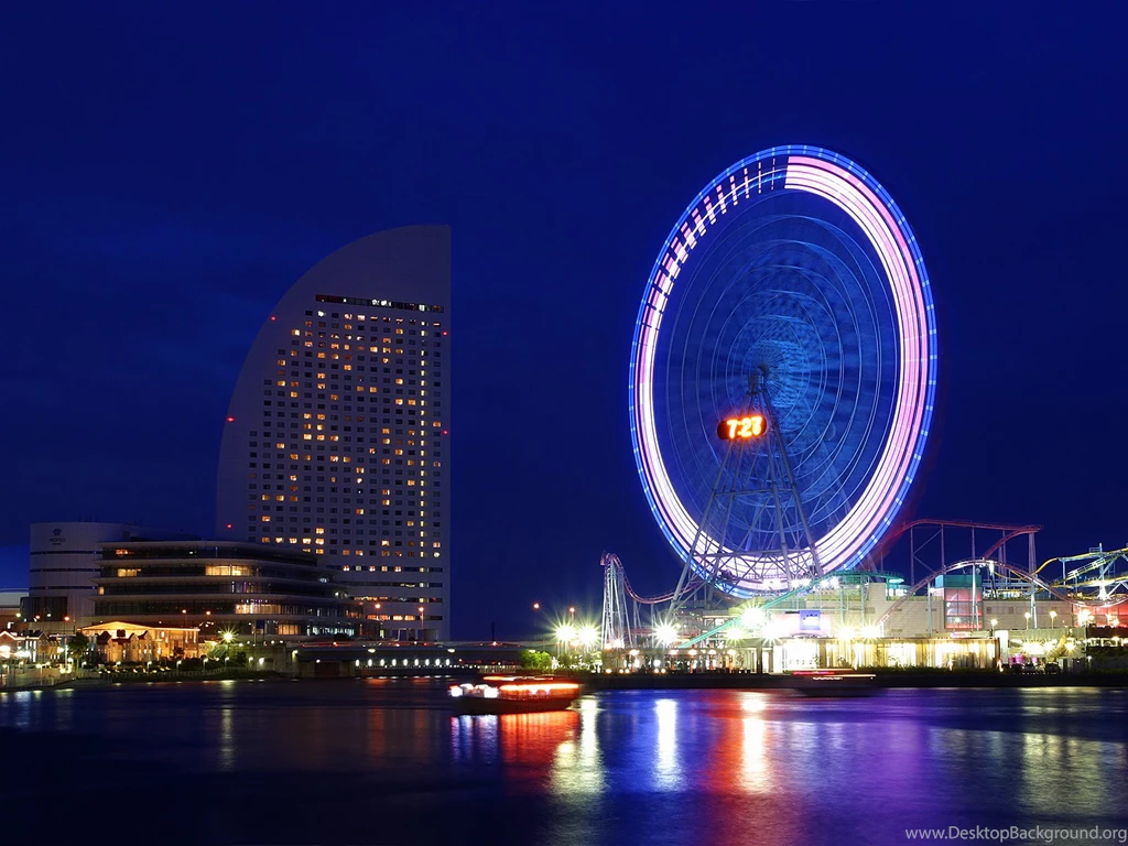 City At Night Ferris Wheel Wallpapers – Progress Usually Comes In ...