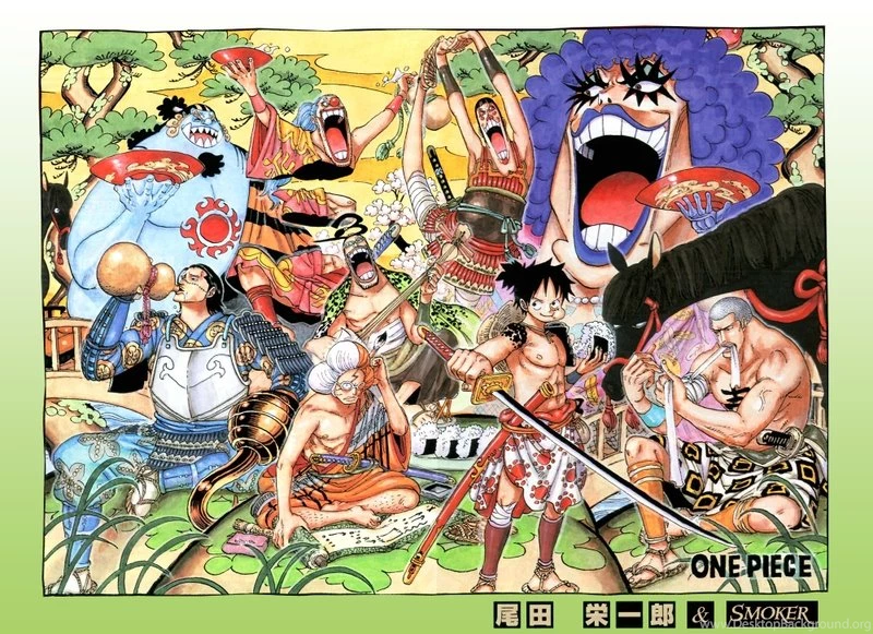 One Piece Manga Strawhat Pirates 1650x1250 Wallpapers Anime One Desktop Background