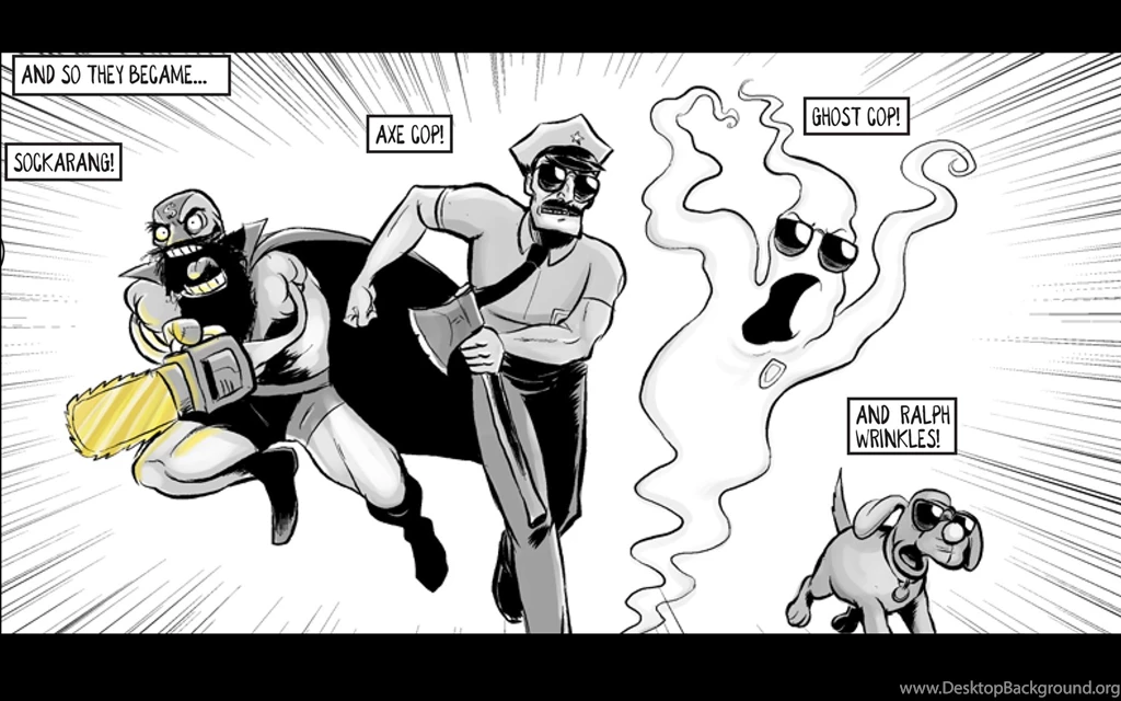Pins For: Axe Cop From Pinterest