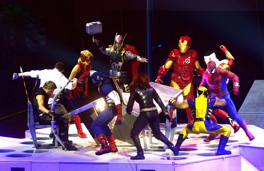 MARVEL UNIVERSE LIVE Superhero Comics Game Concert Cosplay ...