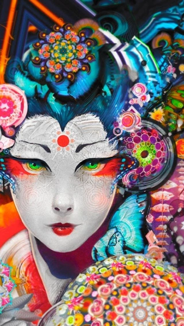 Psychedelic Trippy Ipad Digital Art Artwork Wallpapers