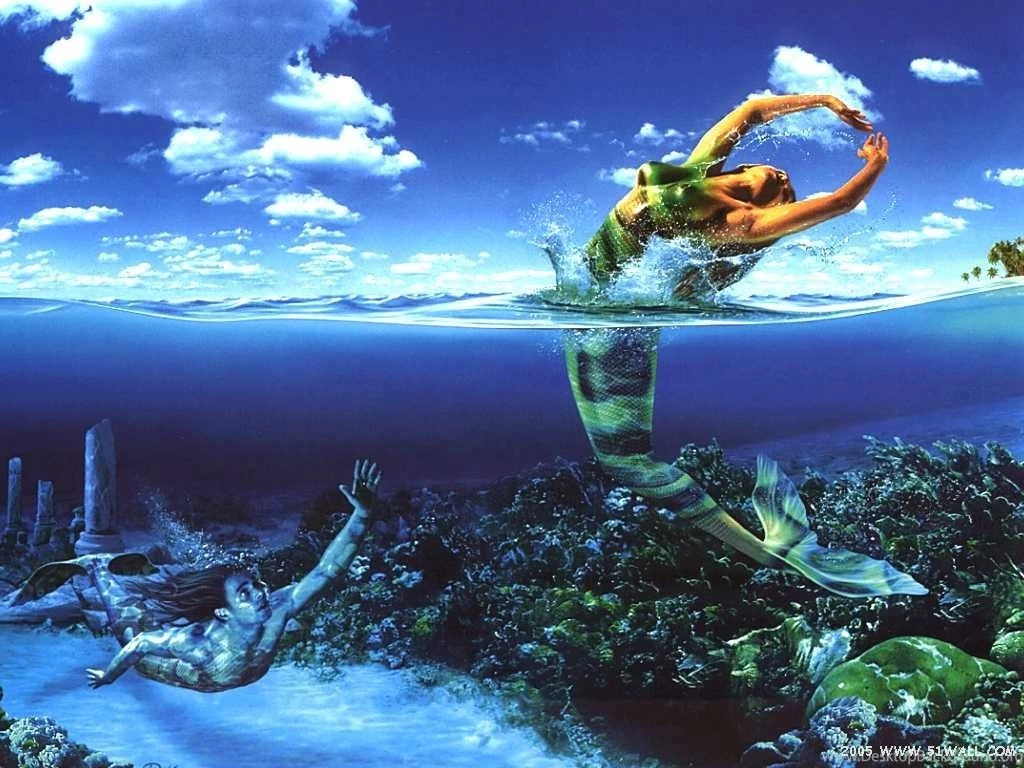 Mermaids Mermaids Wallpapers (23481705) Fanpop