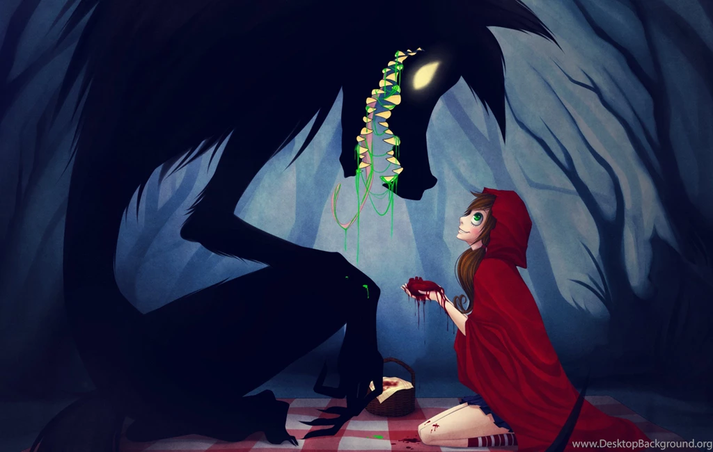 Little Red Riding Hood And The Wolf Wallpapers And Images ...