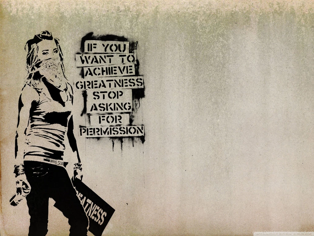 Graffiti Slogan HD Desktop Wallpapers : High Definition ...