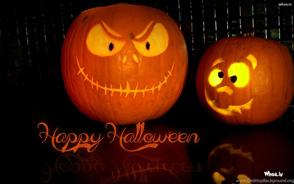 Happy Halloween With Monster Smurfs HD Wallpapers
