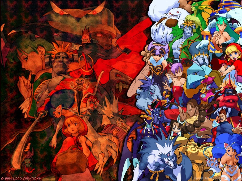 Wallpapers Stock Rare: Darkstalkers Wallpapers Desktop Background