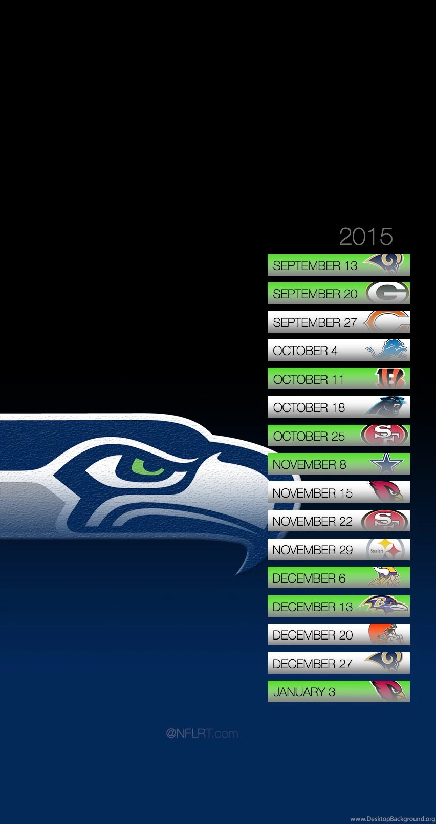 2015 NFL Schedule Wallpapers Page 8 Of 8 @NFLRT