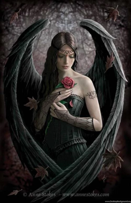 Gothic angel wallpapers Desktop Background