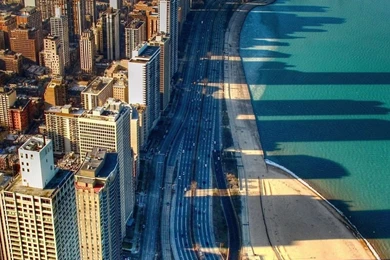 Chicago Beach iPad Wallpapers Download