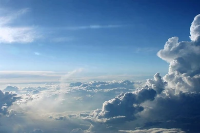 IWallpapers Beautiful Blue Clouds Wallpapers