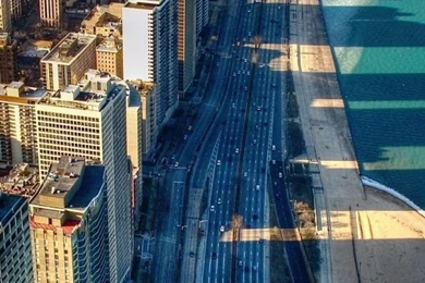 Chicago Beach iPhone 5s Wallpapers Download