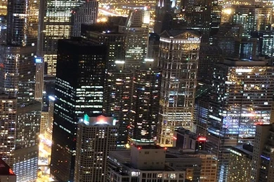 Chicago Skyline From John Hancock Samsung Galaxy Note 4 Wallpapers ...