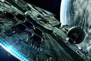 The Millenium Falcon Star Wars Wallpapers Free Wide HD Wallpapers