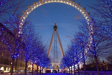 London Eye Ferris Wheel Hd Wallpapers (