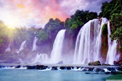 HD Waterfall Wallpapers Desktop 49329 Waterfalls, Streams ...