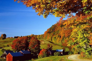 Landscapes Woodstock in Autumn Vermont.jpg