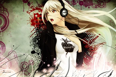 Anime Girls With Headphones HD Wallpapers