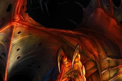 Red Fire Dragon iPhone 5 Wallpapers