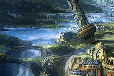 Fantasy city landscapes fantasy iphone 6 plus 1080x1920 wallpaper.jpg