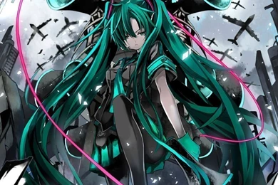 Hatsune Miku Vocaloid Mobile Wallpapers 7054