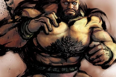 Street Fighter Muscle Cartoon HD Wallpapers Wallpapers (