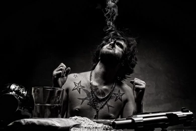 Smoking Skull Funny Horror Wallpaper Images