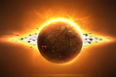 1920x1200 Planet Explosion Wallpapers