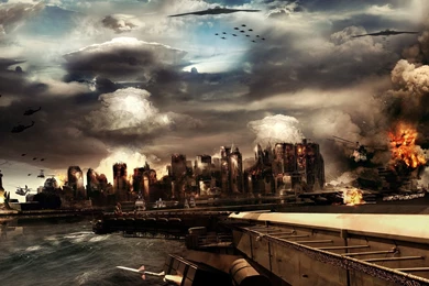 Destruction Game Scene Wallpapers