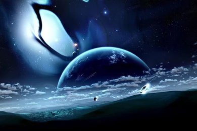 Futuristic Landscape HD Wallpapers