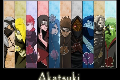 Naruto Shippuden Akatsuki HD Desktop Wallpapers