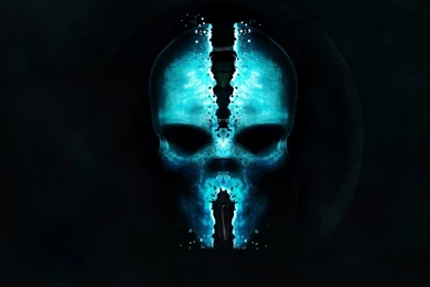 Blue Skull Wallpapers Widescreen HD Wallpapers
