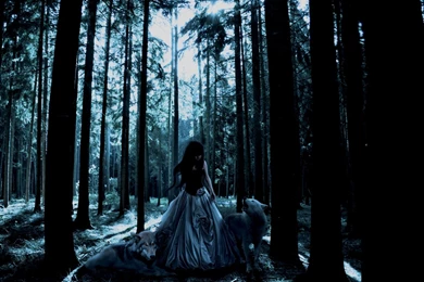 Goth Girl & The Wolves Gothic Wallpapers (27973839) Fanpop