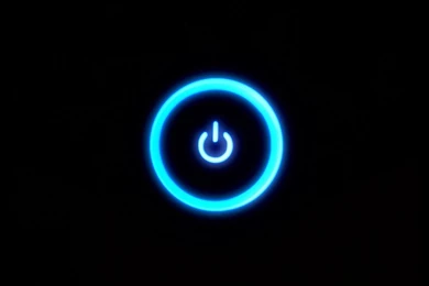 Blue Black Dark Power Glow On Hd Wallpapers (