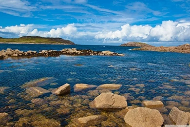 Atlantic Coast, Cruit Island, Donegal, Ireland HD Desktop ...
