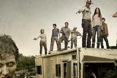 Colorful The Walking Dead Season Wallpapers