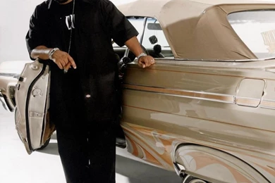 Download Wallpapers 1024x1024 Ice Cube, Car, Cap, Rapper, Cigar ...