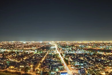 Download Wallpapers 2048x2048 Los Angeles, California, Night New ...