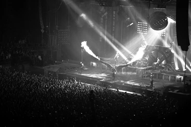 Rammstein On Stage HD Wallpapers