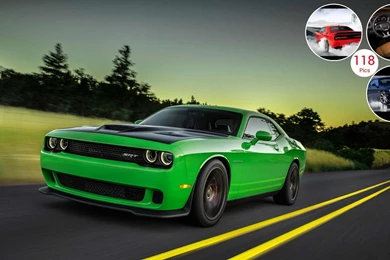 2015 Dodge Challenger SRT Supercharged HEMI Hellcat Front