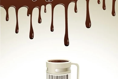 Creative Coffee Art Backgrounds Vector 05 Vector Backgrounds ...