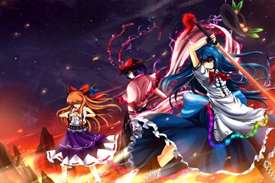 Ibuki Suika, Wallpapers Zerochan Anime Image Board