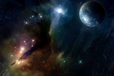3D Space Scene HD Wallpapers