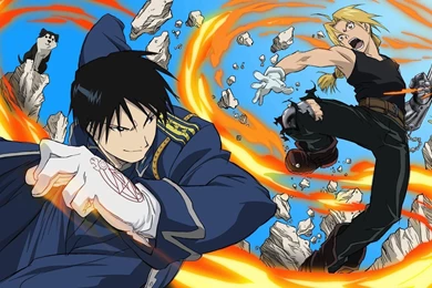 Edward Elric And Roy Mustang Fullmetal Alchemist Wallpapers ...