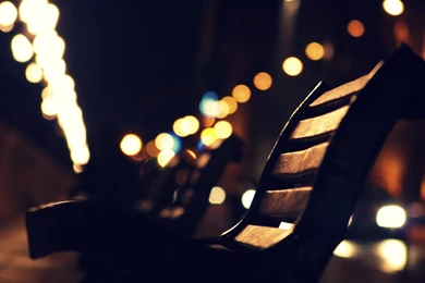 Lights Night Bokeh City Wallpapers