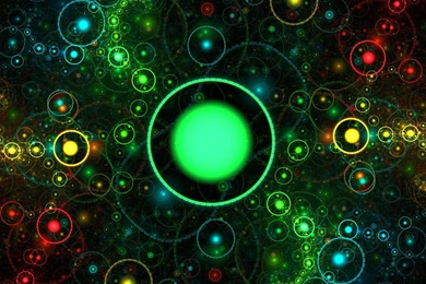 ABSTRACT SPACE WALLPAPER (