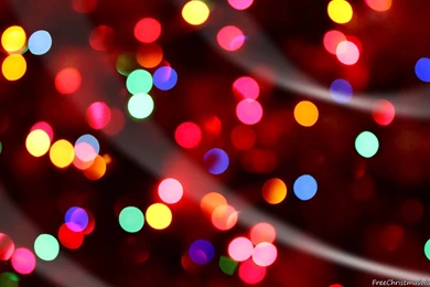 HD Christmas Celebration Lights Wallpapers