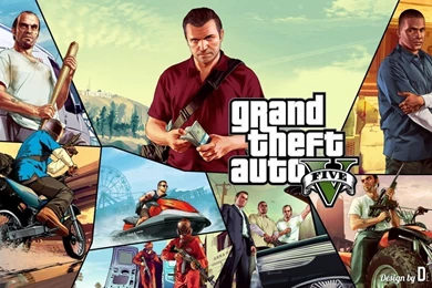 Download Wallpapers 1280x720 Gta, Gta 5, 2015, Heroes HDTV 720p ...